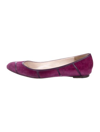 Christian Dior Leather Round-Toe Flats - Shoes - CHR89791 | The RealReal