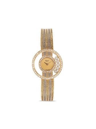 Chopard Pre-Owned 2022 pre-owned Happy Diamonds Horloge - Farfetch