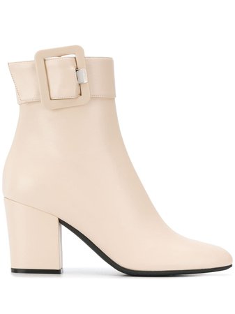 Sergio Rossi Buckle Ankle Boots