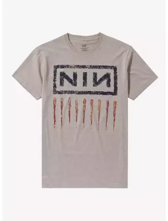 Nine Inch Nails Scratch Marks T-Shirt - ootheday.