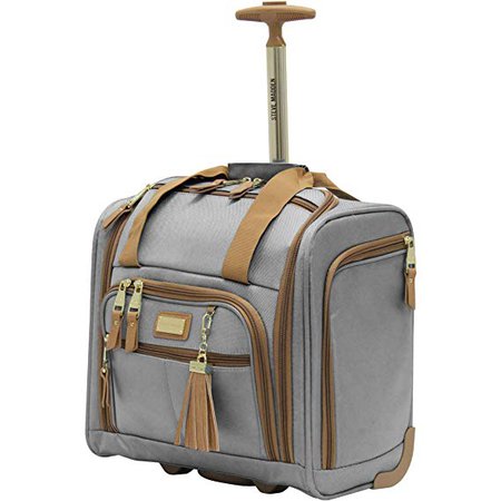 Amazon.com | Steve Madden Luggage Wheeled Suitcase Under Seat Bag (Shadow Turquoise) | Carry-Ons