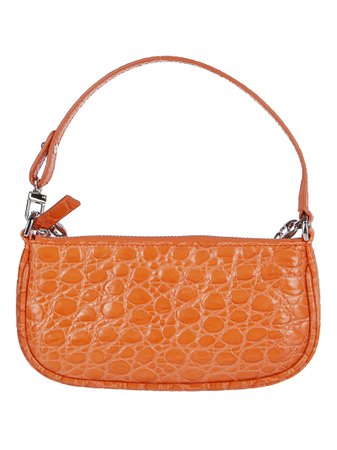 Orange Leather Miranda Mini Bag