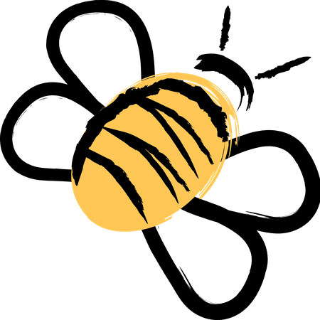 Bee drawing