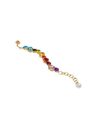 Dolce & Gabbana 18kt yellow gold rainbow bracelet