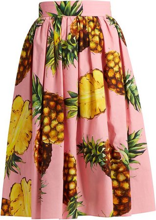 Dolce & Gabbana Pineapple Skirt