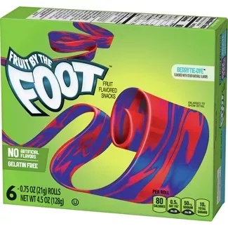 Fruit By The Foot Tie Dye Fruit Snacks - 6ct : Target