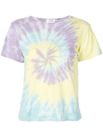 Re/done Tie-Dye Print T-Shirt 0242WSC1 Purple | Farfetch