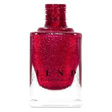 Ruby red nail polish