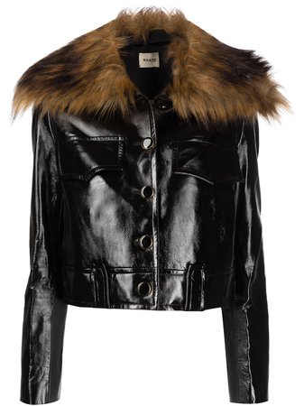 KHAITE The Blanca Leather Jacket - Farfetch
