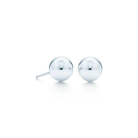 Tiffany HardWear ball earrings in sterling silver. | Tiffany & Co.