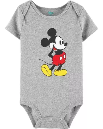 Baby Boy Mickey Mouse Bodysuit | OshKosh.com