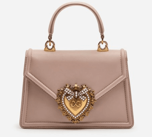 Dolce Gabbana Nude Bag - Small smooth calfskin Devotion bag