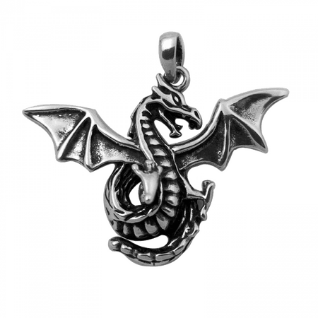 dragon necklace charm