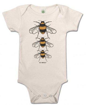 Bee Yourself Onesie | Save The Bees Clothing | Soul Flower