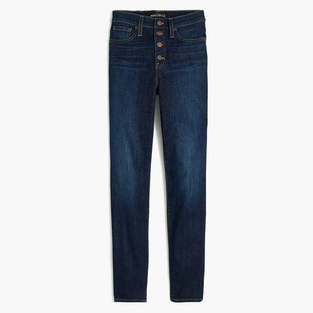 9" high-rise skinny jean in dark wash