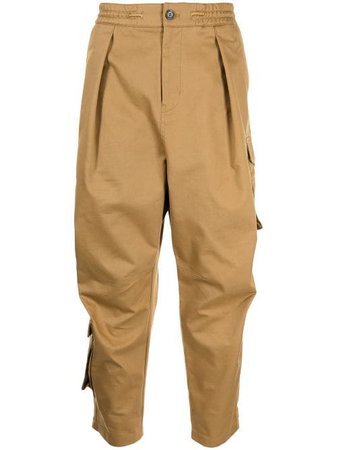 Shop SONGZIO cargo loose fit trousers with Express Delivery - FARFETCH