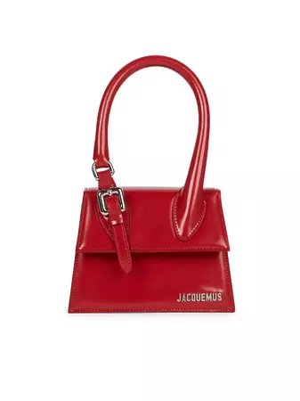Shop Jacquemus Le Chouchou Le Chiquito Moyen Boucle Top Handle Bag | Saks Fifth Avenue