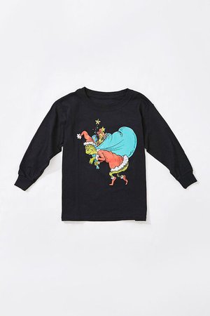 Girls The Grinch Graphic Pullover (Kids)