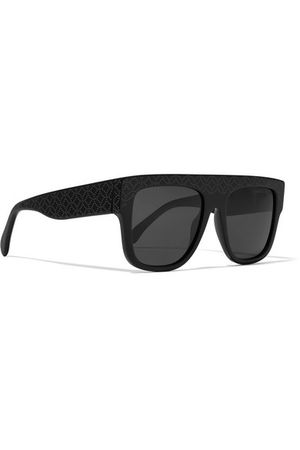 Alaïa | D-frame studded acetate sunglasses | NET-A-PORTER.COM