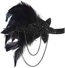 flapper style headpiece - Google Search