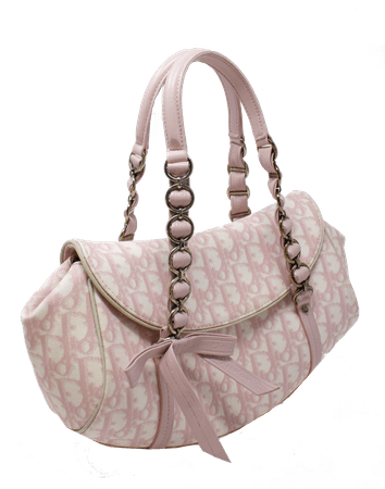 Christian Dior Pink Diorissimo Girly Shoulder Bag