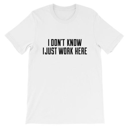 I JUST WORK HERE | Tees – little cutees