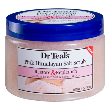 Dr. Teal's Restore & Replenish Pink Himalayan Sea Salt Scrub