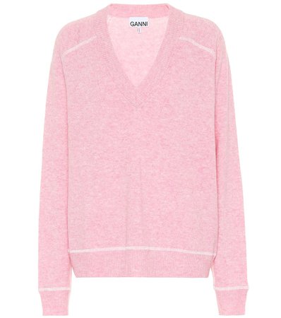 Ganni Wool-Blend Sweater