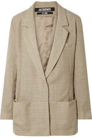 Jacquemus | Saafi oversized wool blazer | NET-A-PORTER.COM