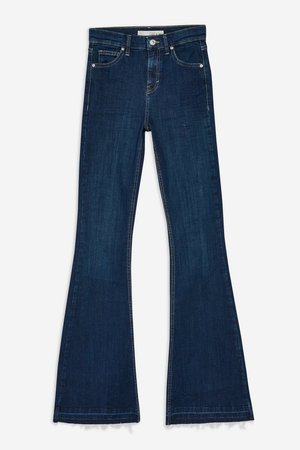 Let Hem Jamie Flared Jeans - Clothing- Topshop USA