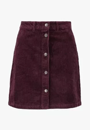 Vero Moda VMCLEA A SHAPE SKIRT - A-line skirt - winetasting - Zalando.co.uk