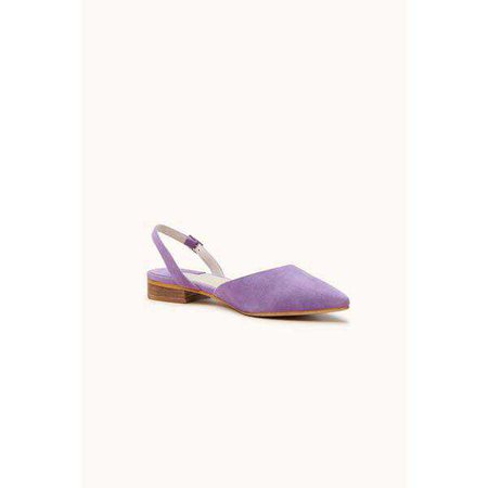 Flats | Shop Women's Purple Buckle Strap Flats at Fashiontage | AW18SSPU36