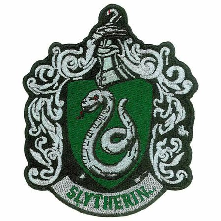 Ata-boy Harry Potter Slytherin Crest Iron-on Patch 10076 for sale online | eBay
