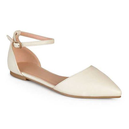 Journee Collection Reba Ankle-Strap Ballet Flats - JCPenney