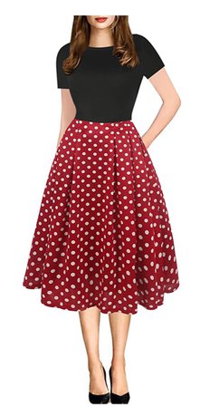 Minnie Mouse Inspired Dress
