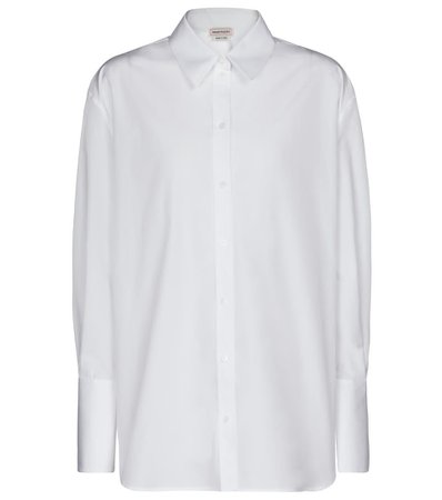 Alexander McQueen - Cotton-poplin shirt | Mytheresa