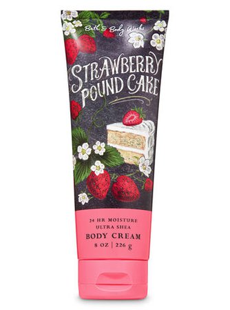 Strawberry Pound Cake Ultra Shea Body Cream | Bath & Body Works