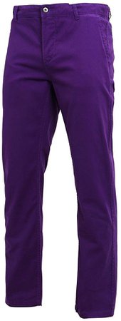 Amazon.com: Asquith Fox Mens Aq050 Chino Trouser Purple XLR: Clothing