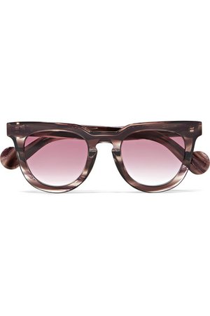 Moncler | Square-frame acetate sunglasses | NET-A-PORTER.COM