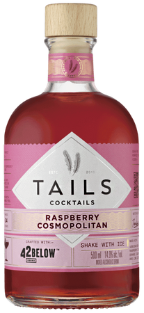 Raspberry Cosmopolitan | Bottled Cocktails | Tails Cocktails