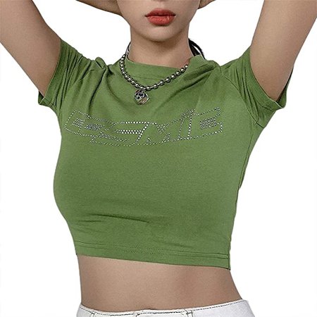 Amazon.com: Womens Y2k Tshirt Gothic Graphic Tees Harajuku Crop Top E-Girl Butterfly Graphic Kuromi Tee Kawaii Streetwear: Clothing