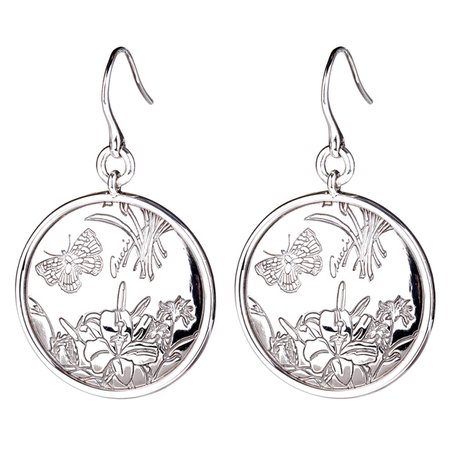 gucci silver earrings