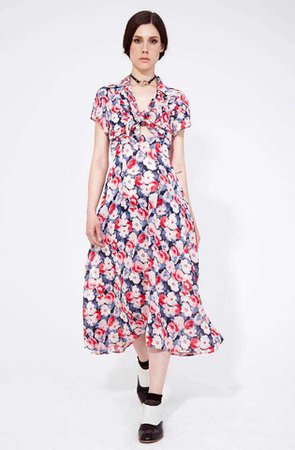 floral clark dress