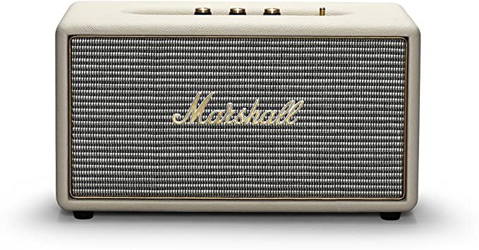 Amazon.com: Marshall Stanmore Bluetooth Speaker, Cream (04091629): Electronics