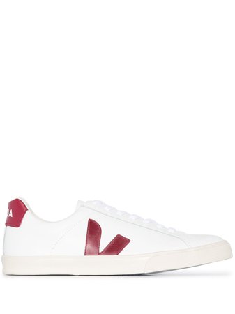 Veja two-tone Leather Sneakers - Farfetch