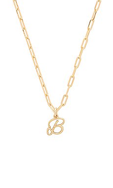 joolz by Martha Calvo S Initial Necklace in Gold | REVOLVE