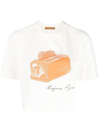 Rejina Pyo Murphy Cropped T-shirt - Farfetch
