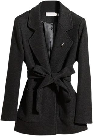 Amazon.com: DCOT Tweed Coat Female Winter Small Plus Cotton Thickening Slim Slim Thin Tweed Jacket Female : Clothing, Shoes & Jewelry