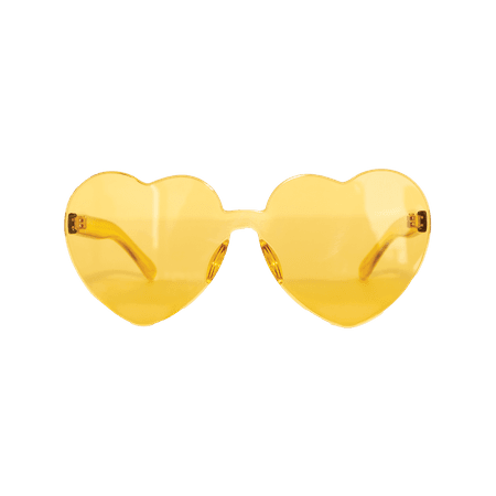 Yellow Heart-Shaped Sunglasses – Taylor Swift Official Store