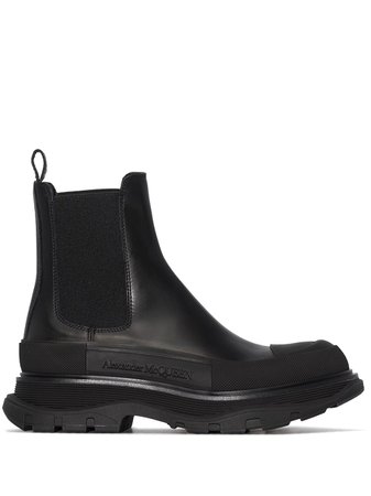 Shop black Alexander McQueen chunky-sole Chelsea boots with Afterpay - Farfetch Australia
